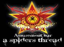 a spider's thread